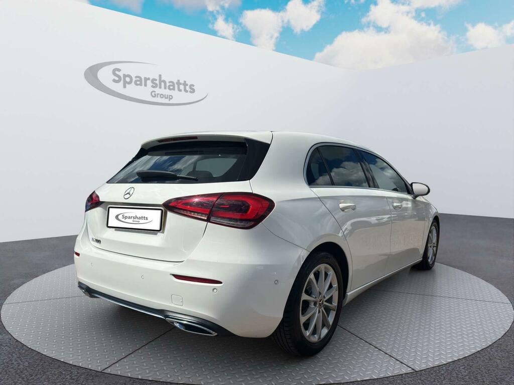 Mercedes-Benz A Class 1.3 A200 Sport Executive 7G-dct Euro 6 Ss SY68YTH White #6