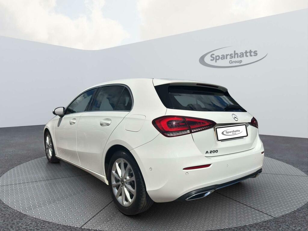 Mercedes-Benz A Class 1.3 A200 Sport Executive 7G-dct Euro 6 Ss SY68YTH White #4