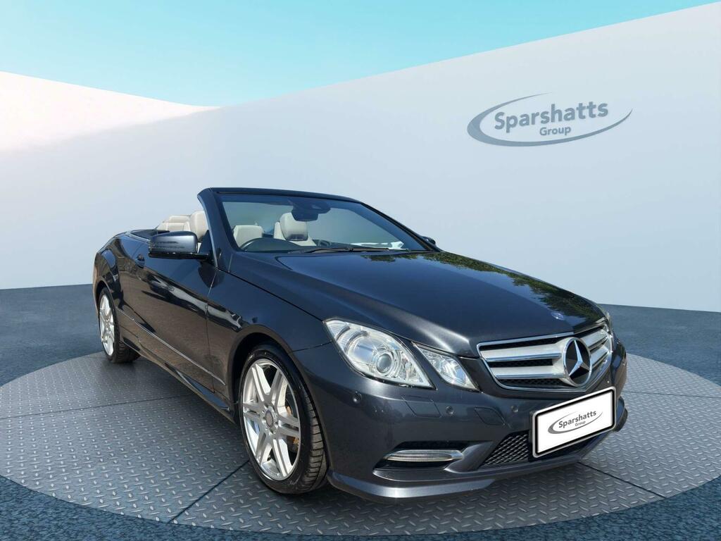 Mercedes-Benz E Class 2.1 E220 Cdi Blueefficiency Sport Cabriolet G-tron VK62VRG Grey