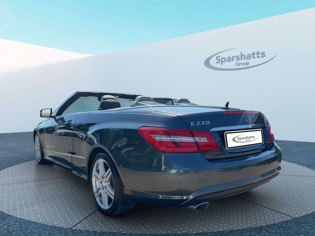 Mercedes-Benz E Class 2.1 E220 Cdi Blueefficiency Sport Cabriolet G-tron VK62VRG Grey #5