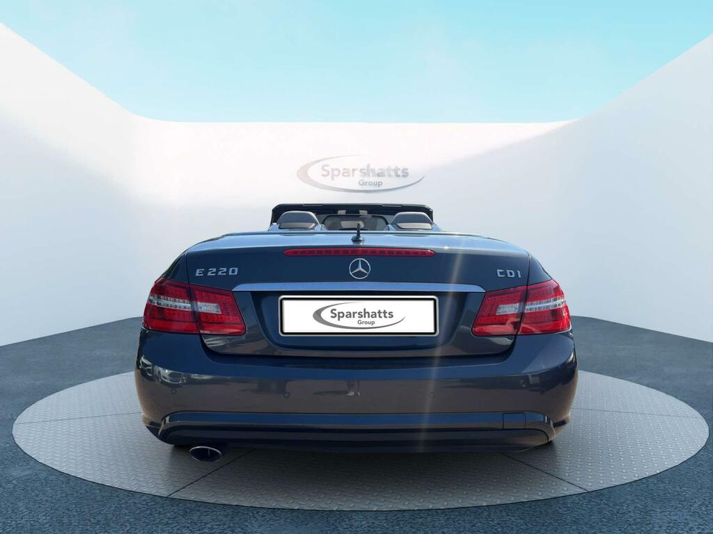Mercedes-Benz E Class 2.1 E220 Cdi Blueefficiency Sport Cabriolet G-tron VK62VRG Grey #6