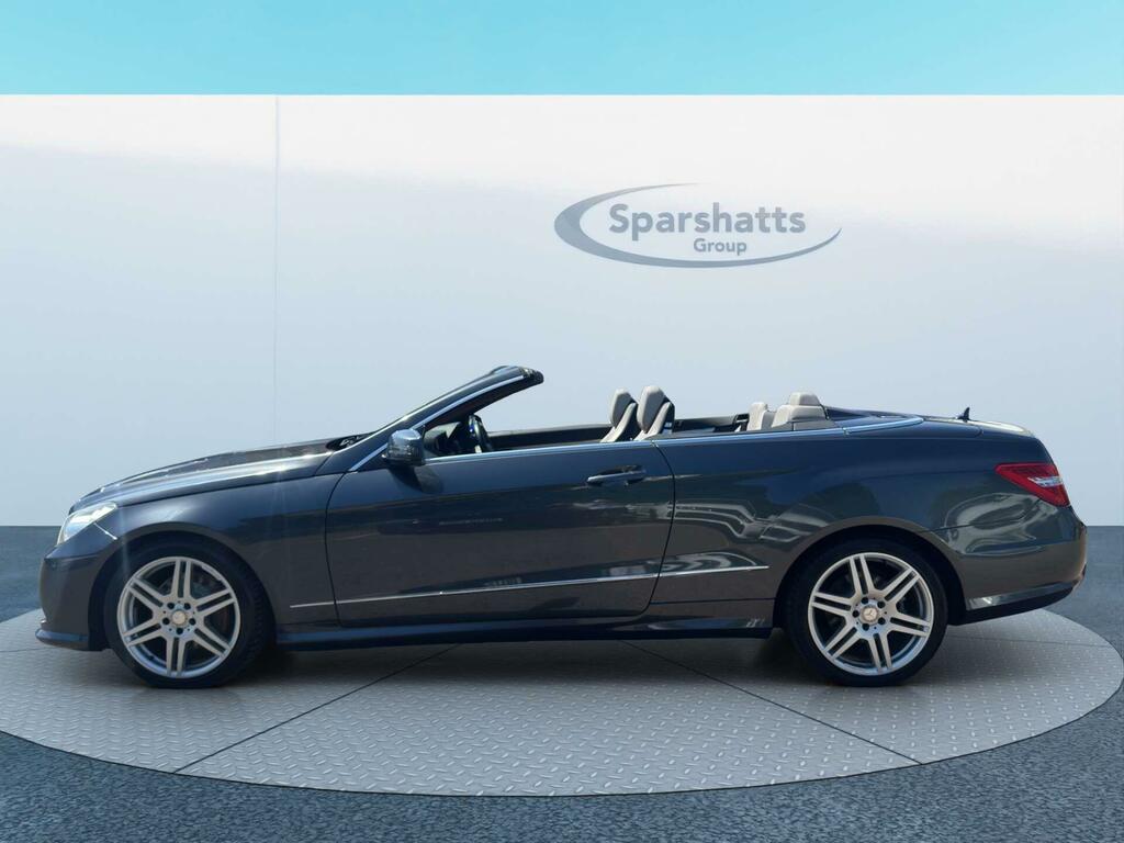 Mercedes-Benz E Class 2.1 E220 Cdi Blueefficiency Sport Cabriolet G-tron VK62VRG Grey #4