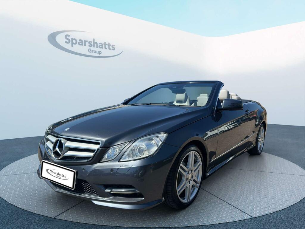 Mercedes-Benz E Class 2.1 E220 Cdi Blueefficiency Sport Cabriolet G-tron VK62VRG Grey #3
