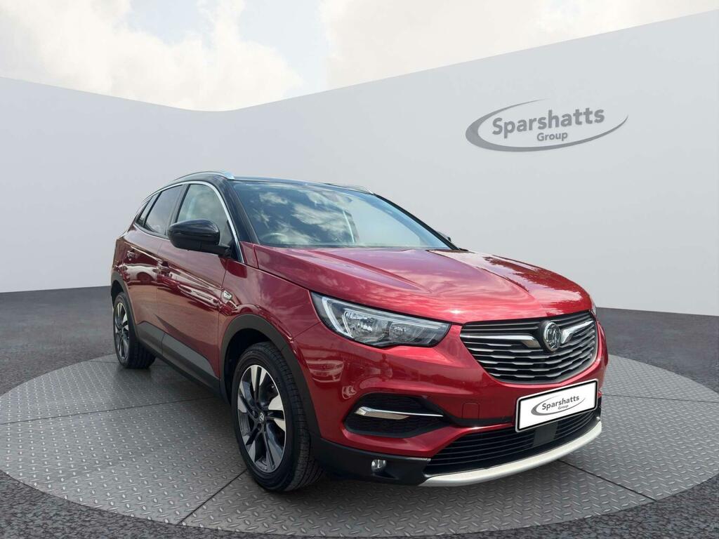 Vauxhall Grandland X 1.2 Turbo Sport Nav Euro 6 Ss Red