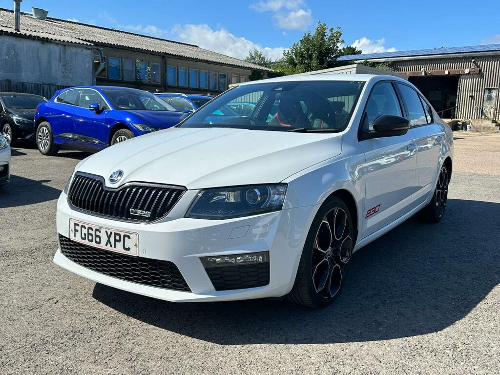 Skoda Octavia Vrs 230 White #2