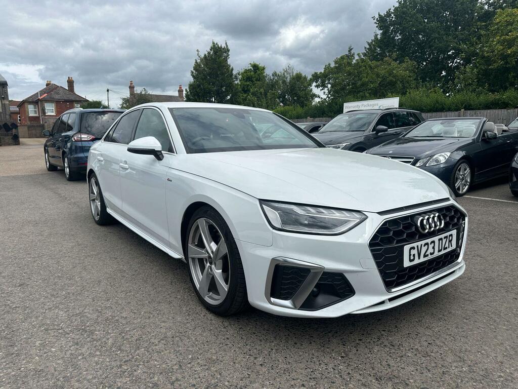 Audi A4 S Line White