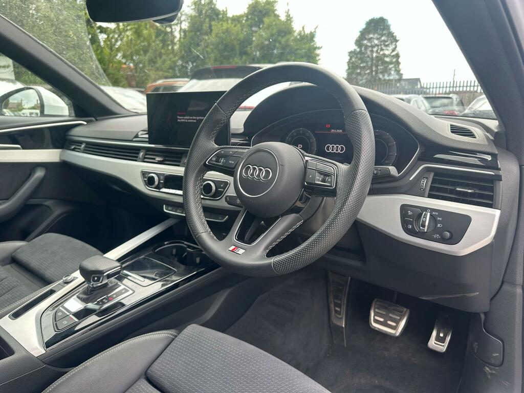 Audi A4 S Line White #4