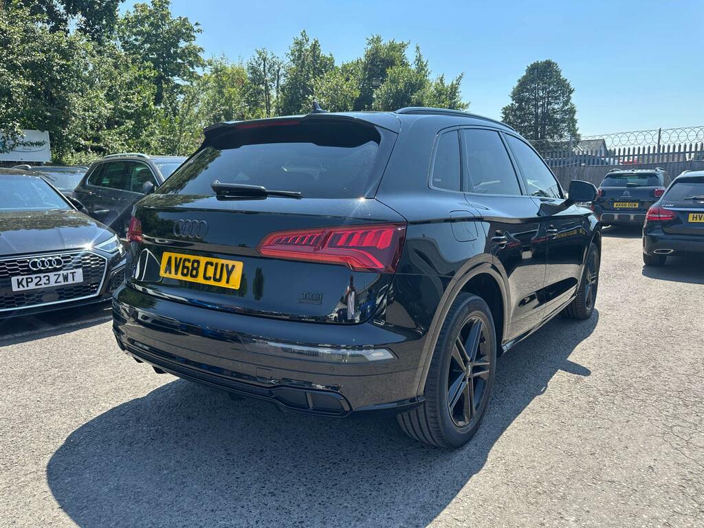 Audi Q5 2.0 Tdi 40 S Line S Tronic Quattro Euro 6 Ss AV68CUY Black #4