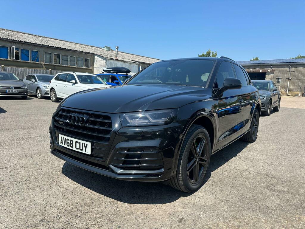 Audi Q5 2.0 Tdi 40 S Line S Tronic Quattro Euro 6 Ss AV68CUY Black #2