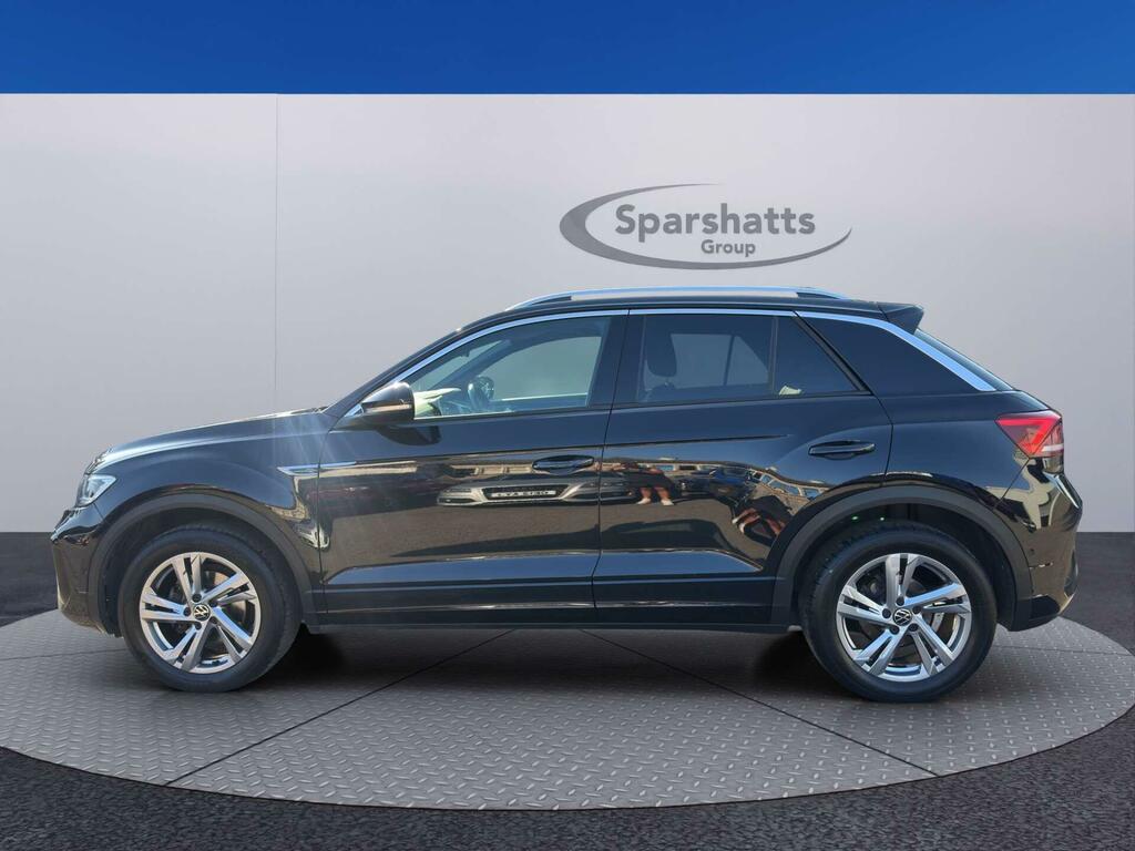 Volkswagen T-Roc 1.5 Tsi R-line Dsg Euro 6 Ss AJ73HLH Black #4