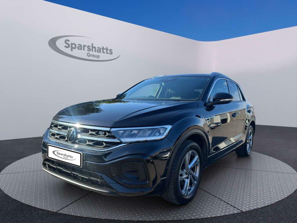Volkswagen T-Roc 1.5 Tsi R-line Dsg Euro 6 Ss AJ73HLH Black #3