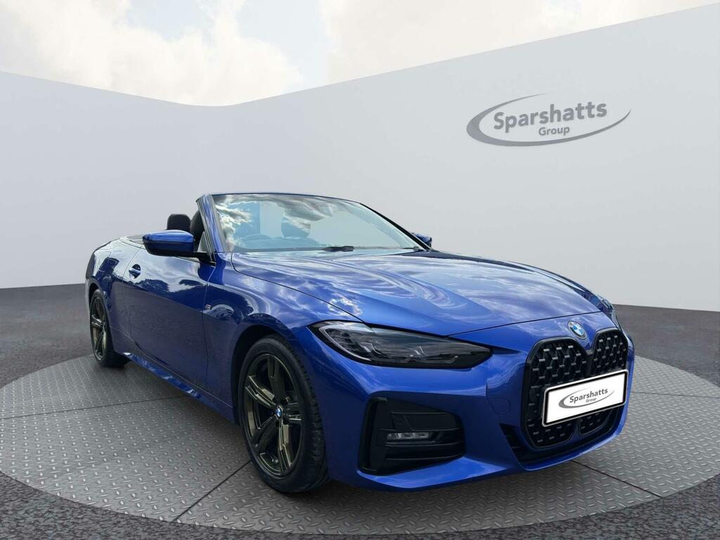 BMW 4 Series M Sport Blue