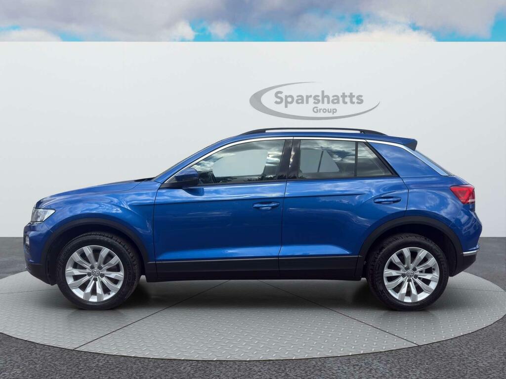 Volkswagen T-Roc Se Blue #4