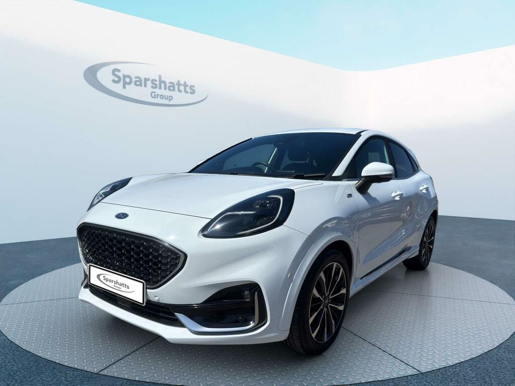 Ford Puma St-line Vignale White #2