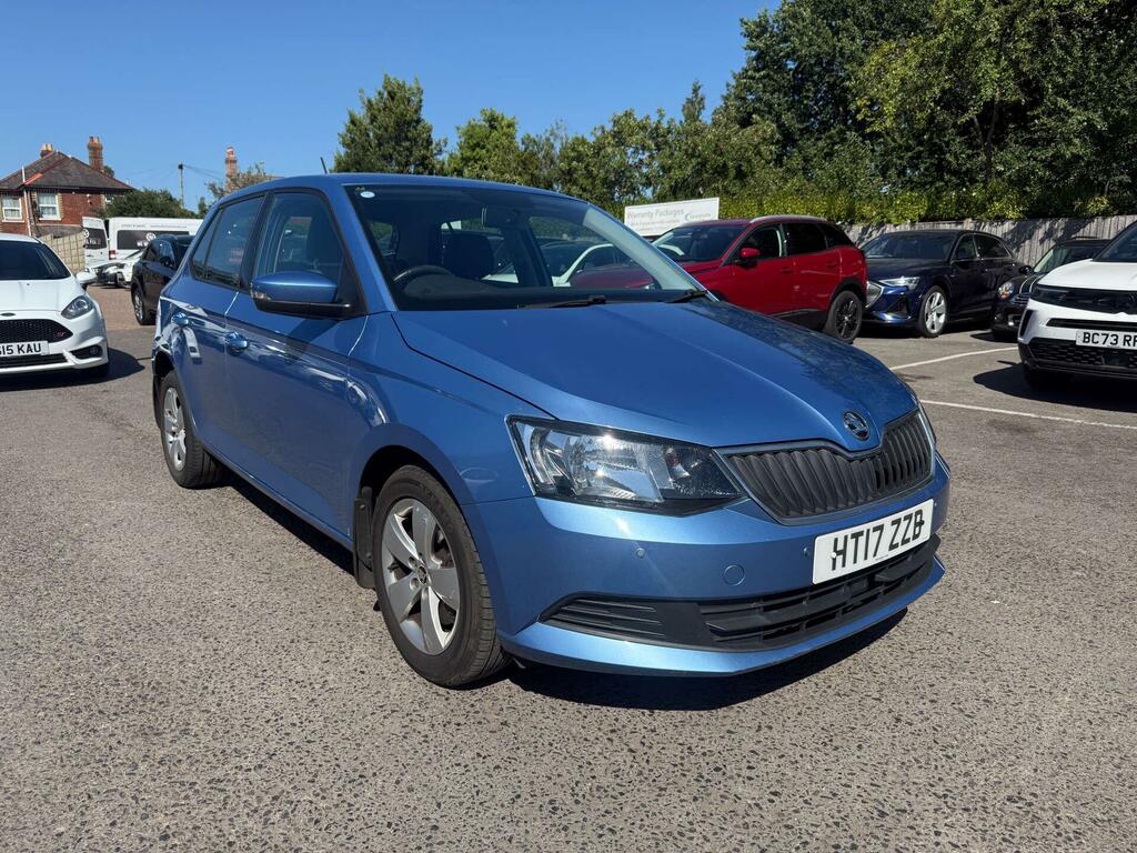 Skoda Fabia Se Blue