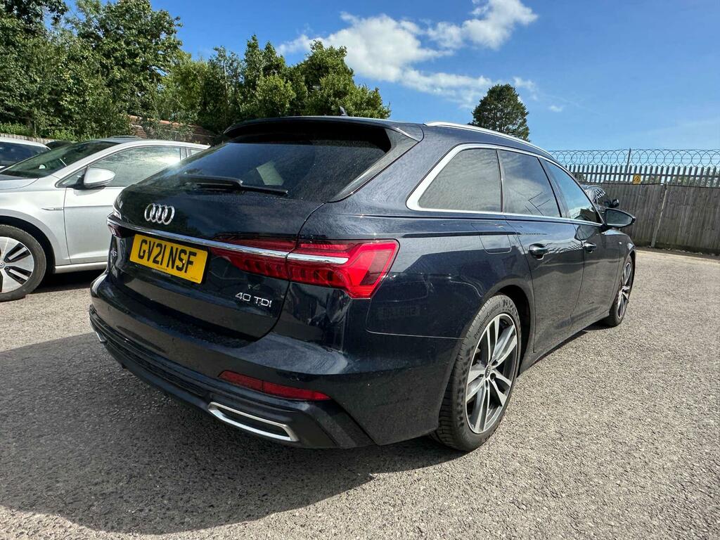 Audi A6 Avant S Line Blue #4