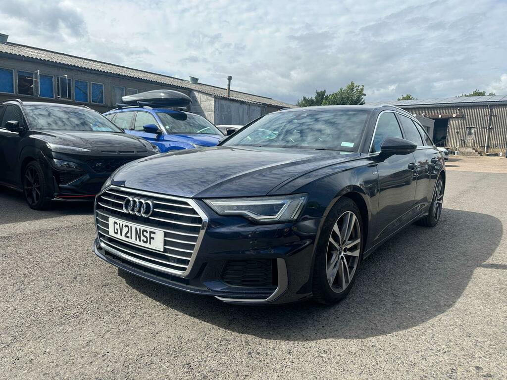 Audi A6 Avant S Line Blue #2