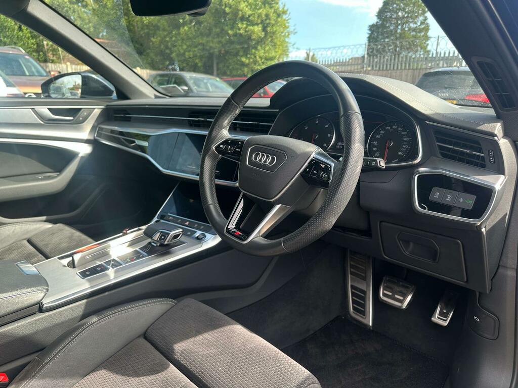 Audi A6 Avant S Line Blue #5