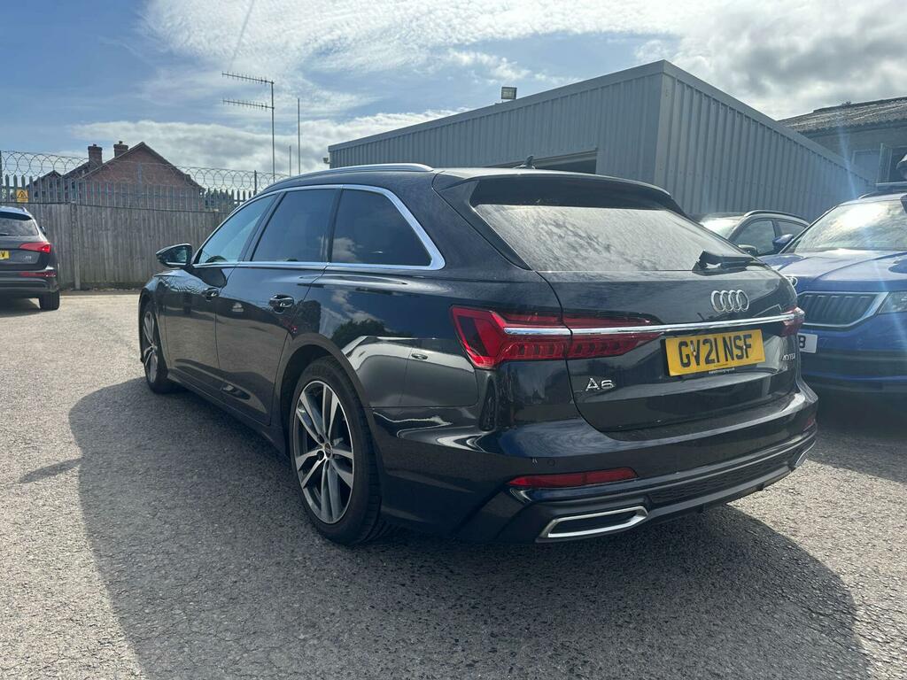 Audi A6 Avant S Line Blue #3