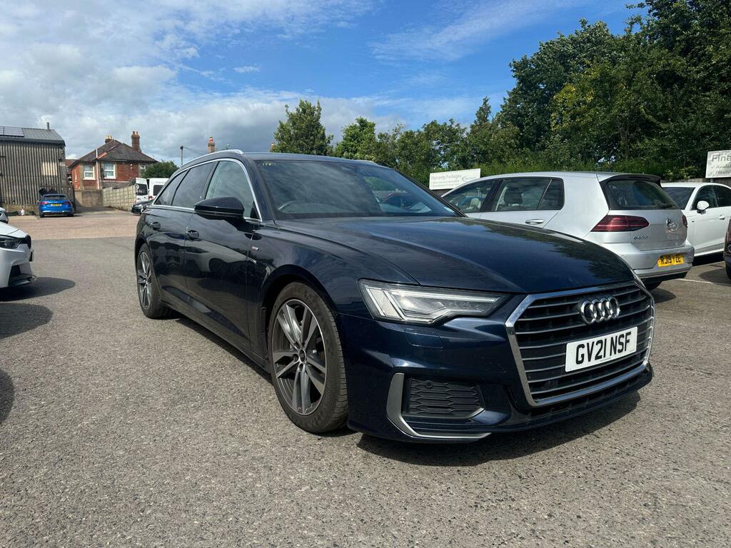 Audi A6 Avant S Line Blue