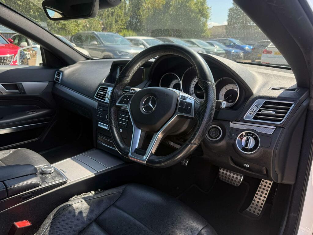 Mercedes-Benz E Class Amg Line Edition White #5