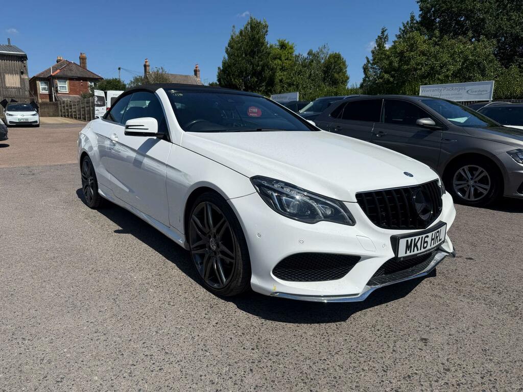 Mercedes-Benz E Class Amg Line Edition White