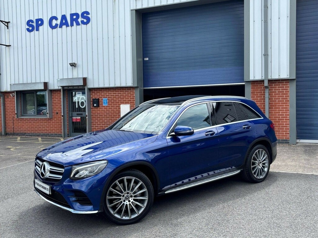 Mercedes-Benz GLC Class Suv 3.0 Glc350d V6 Amg Line Premium Plus G-troni Blue