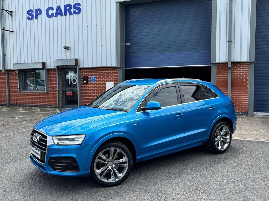 Audi Q3 Suv 2.0 Tdi S Line Plus Quattro Euro 6 Ss Blue