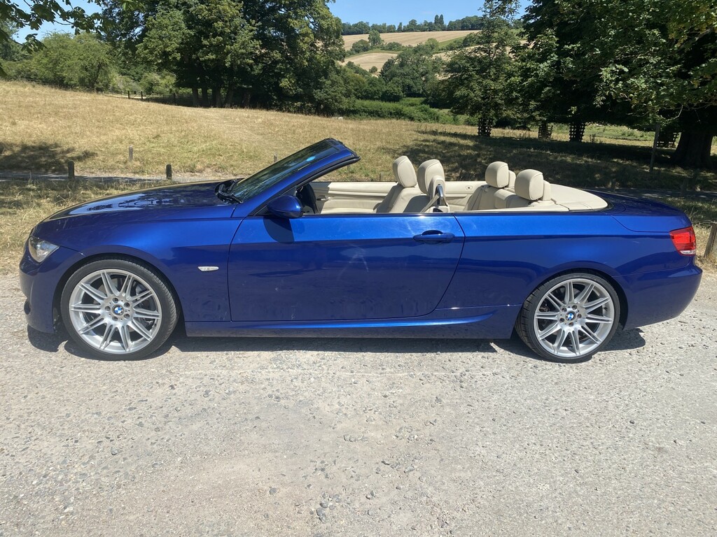 BMW 3 Series 3.0 335I M Sport Convertible Blue #3