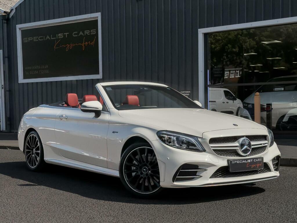 Mercedes-Benz C Class 3.0 C43 V6 Amg Premium Plus Cabriolet G-tronic White