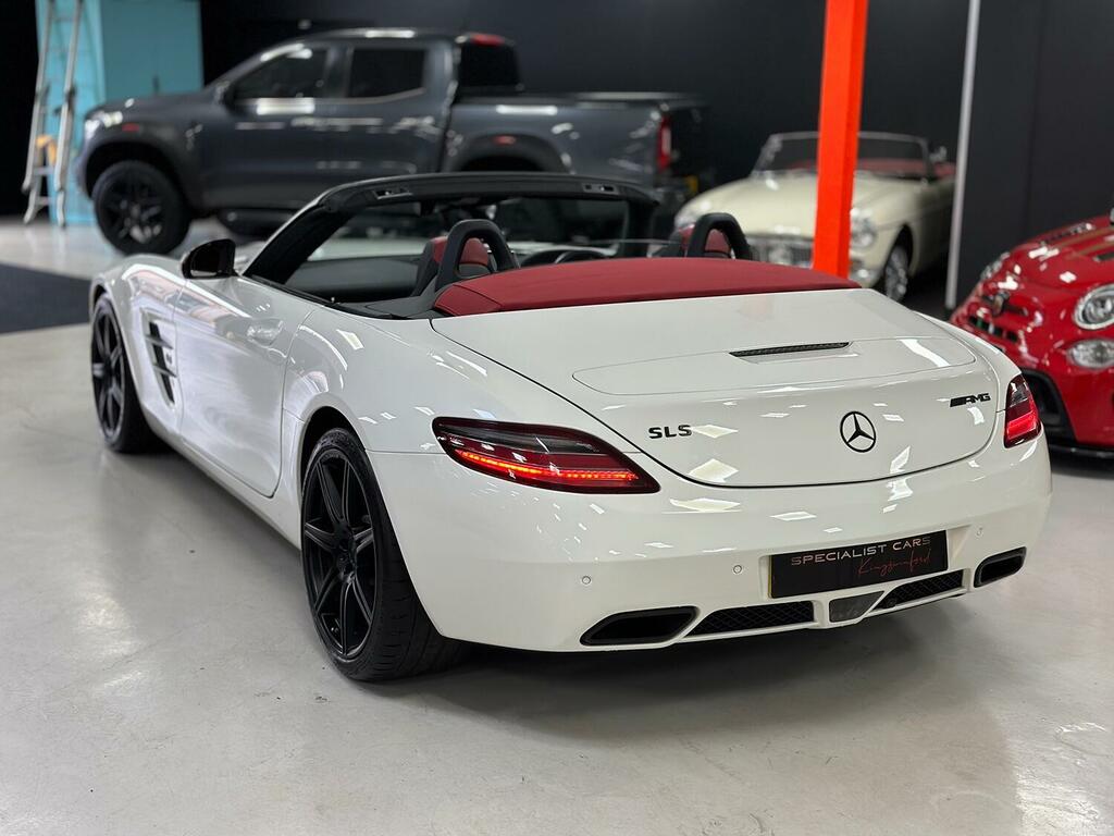 Mercedes-Benz SLS 6.2 63 V8 Amg White #3