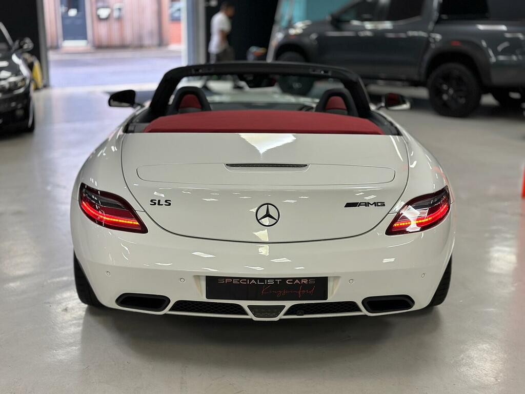 Mercedes-Benz SLS 6.2 63 V8 Amg White #4