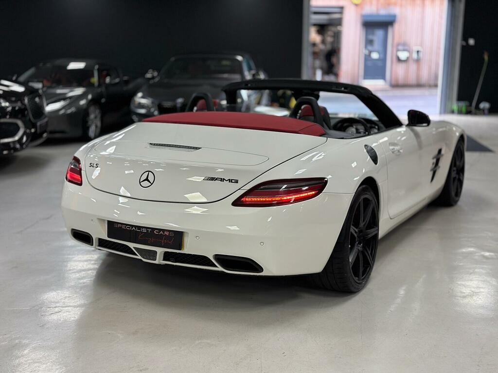 Mercedes-Benz SLS 6.2 63 V8 Amg White #5