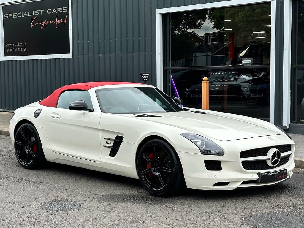 Mercedes-Benz SLS 6.2 63 V8 Amg White