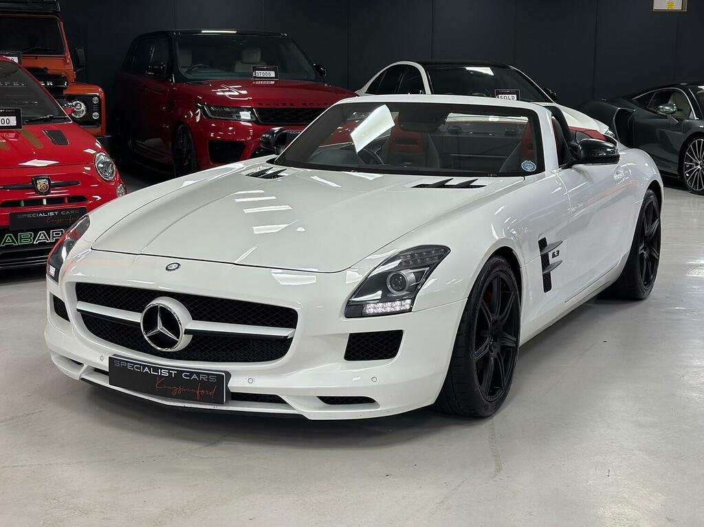 Mercedes-Benz SLS 6.2 63 V8 Amg White #2