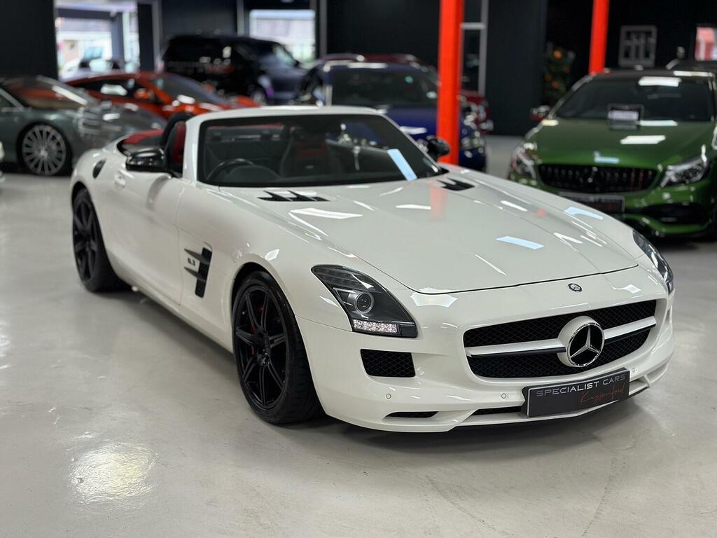 Mercedes-Benz SLS 6.2 63 V8 Amg White #6