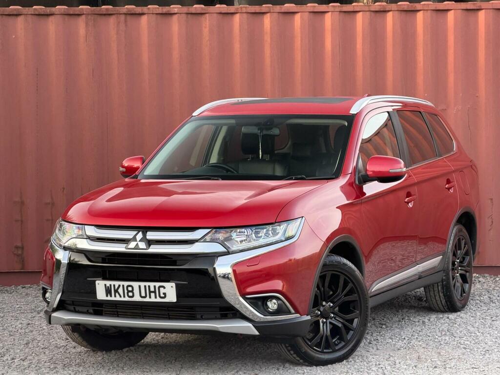 Mitsubishi Outlander 2.2 Di-d 4 4Wd Euro 6 Ss Red