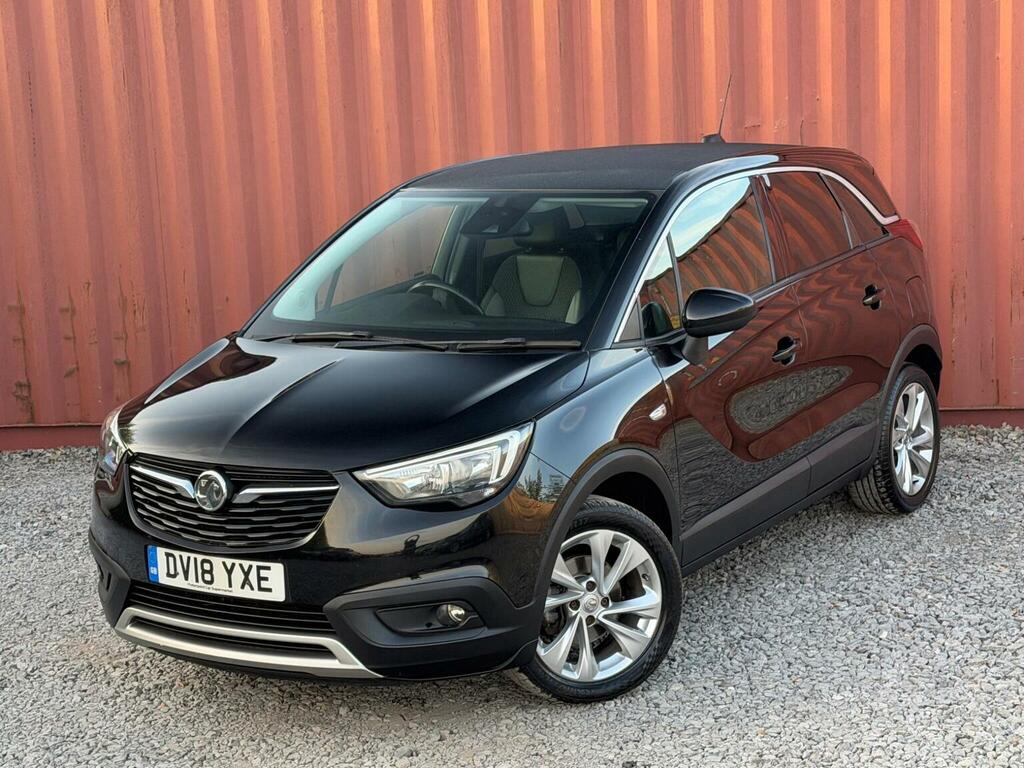 Vauxhall Crossland X 1.6 Turbo D Tech Line Nav Euro 6 Ss DV18YXE Black #3