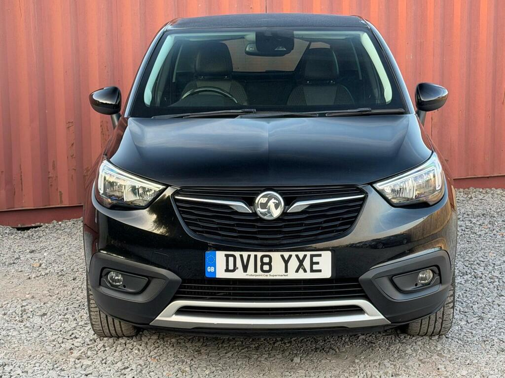 Vauxhall Crossland X 1.6 Turbo D Tech Line Nav Euro 6 Ss DV18YXE Black #4