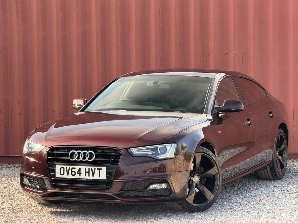 Audi A5 1.8 Tfsi Black Edition Sportback Multitronic Euro Red