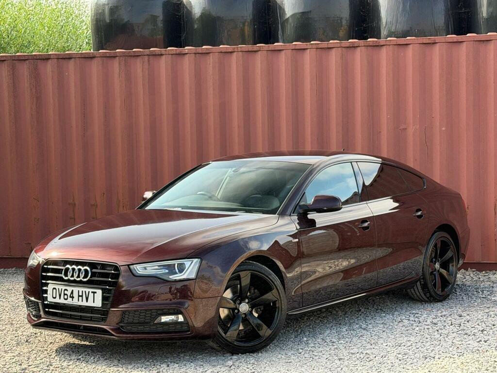 Audi A5 1.8 Tfsi Black Edition Sportback Multitronic Euro Red #2
