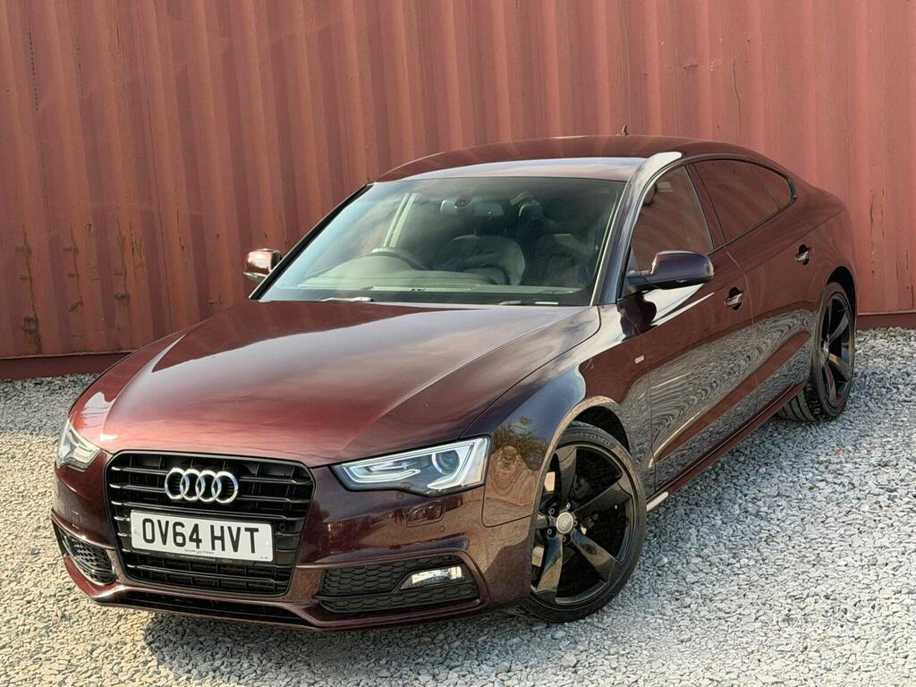 Audi A5 1.8 Tfsi Black Edition Sportback Multitronic Euro Red #3