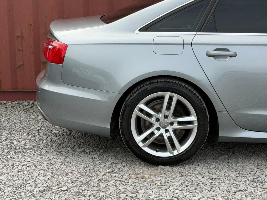Audi A6 Saloon A6 S Line Tdi Silver #28