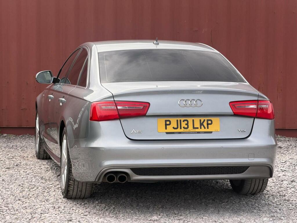 Audi A6 Saloon A6 S Line Tdi Silver #18