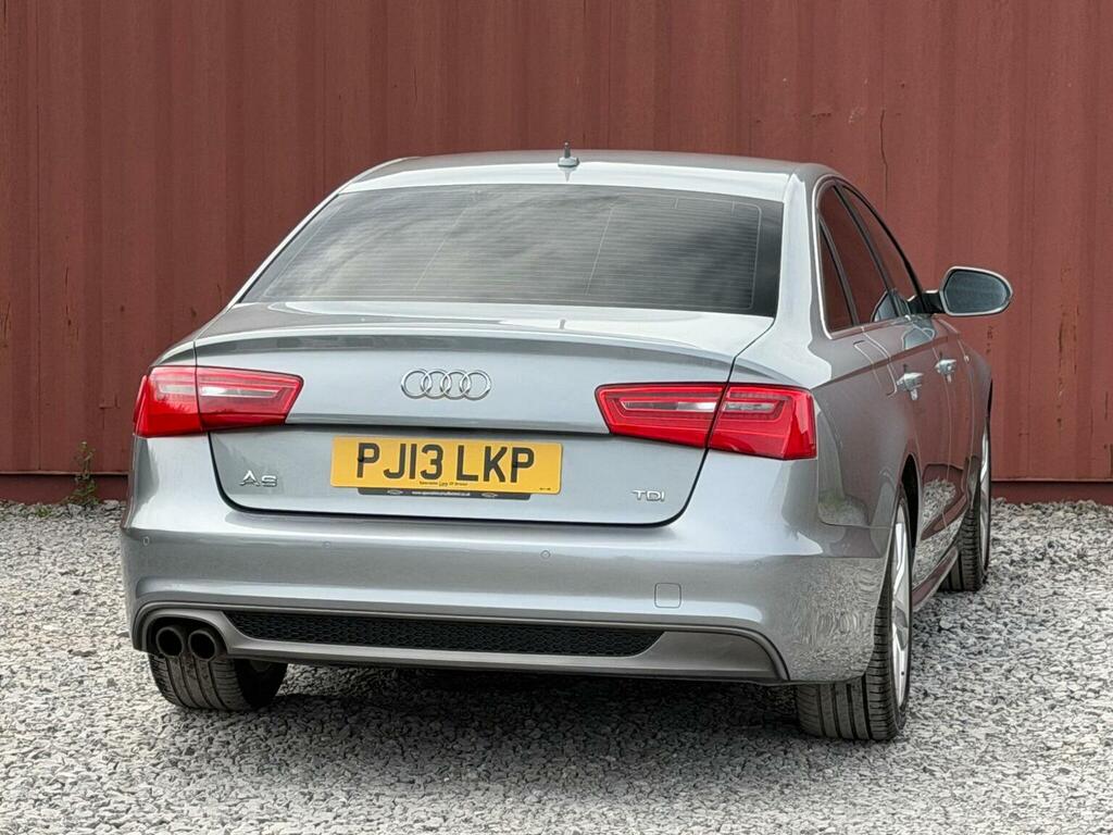 Audi A6 Saloon A6 S Line Tdi Silver #24