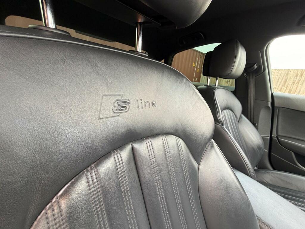 Audi A6 Saloon A6 S Line Tdi Silver #39