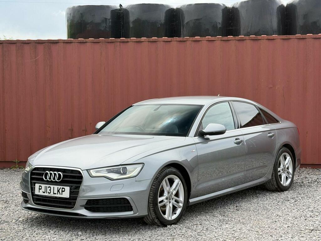 Audi A6 Saloon A6 S Line Tdi Silver #11