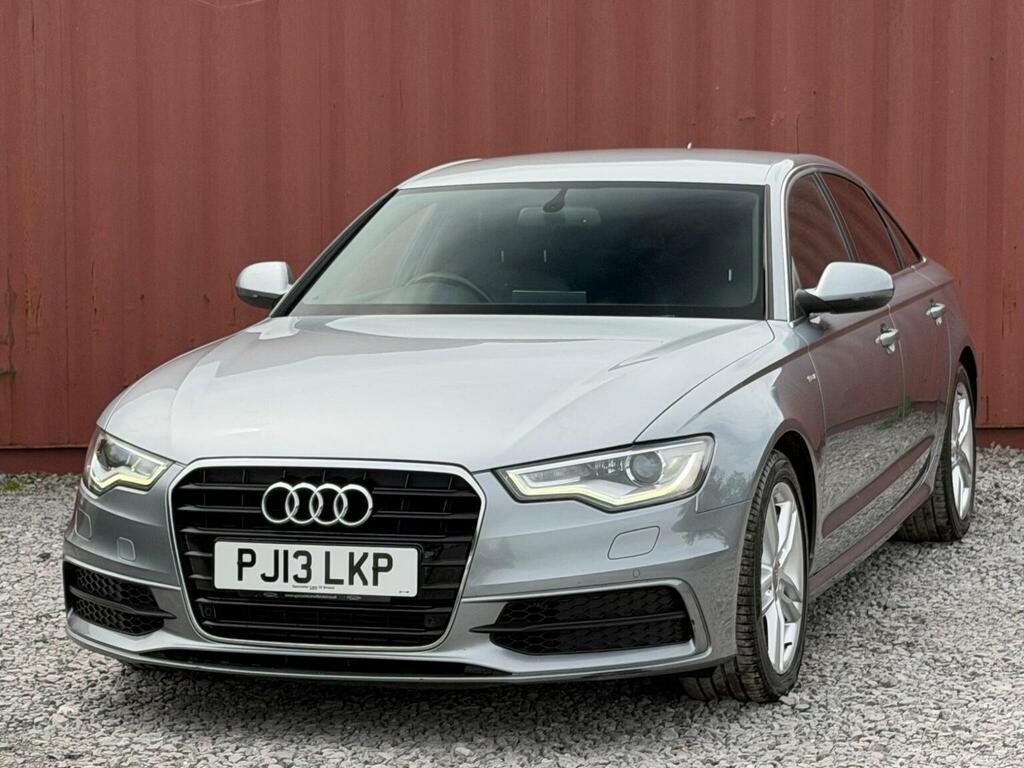 Audi A6 Saloon A6 S Line Tdi Silver #10