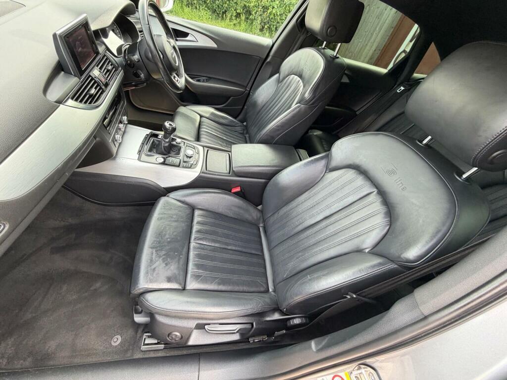 Audi A6 Saloon A6 S Line Tdi Silver #64