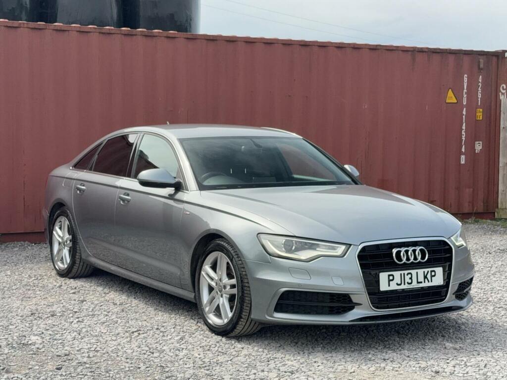Audi A6 Saloon A6 S Line Tdi Silver #33